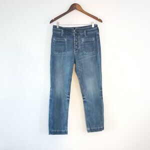 PILCRO (ANTHROPOLOGIE) hi-rise slim button fly jeans
